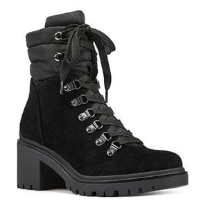 ❤️ - Nine West Persia Women's Leather Combat Boots sold out!